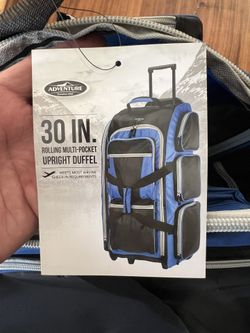 30" Adventure Upright Rolling Duffel Bag
