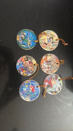 Disney Vintage Animated Porcelain ornaments