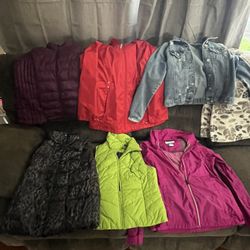 Women’s Size Small Jackets Lot