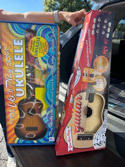 New junior guitar and ukulele