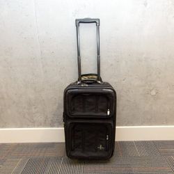 Black Atlantic carry on rolling suitcase luggage bag

