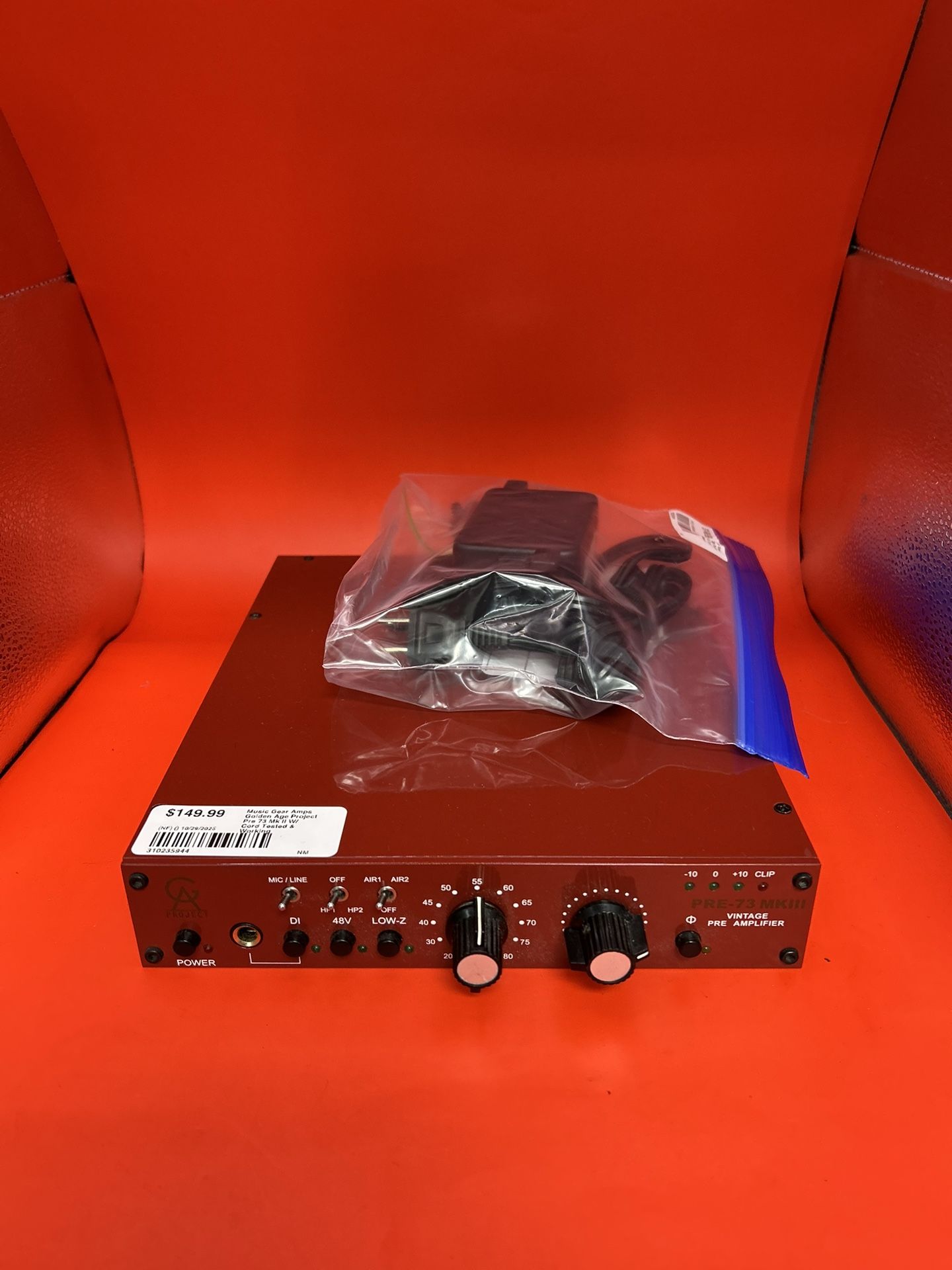 Golden Age Project Pre 73 MKII Preamp