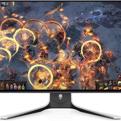 Alienware 27 Inch 240Hz Gaming Monitor, 2560 x 1440p QHD (Quad High Definition), Fast IPS, HDR, NVIDIA G-SYNC Ultimate Certification