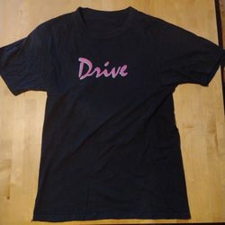DRIVE (2011) Film Font Graphic Tee (Medium)