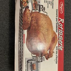 Dazey Rotisserie (model 53090) accessory for smokeless grills