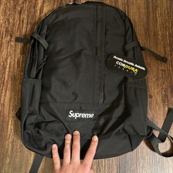 Supreme SS25 Backpack Black