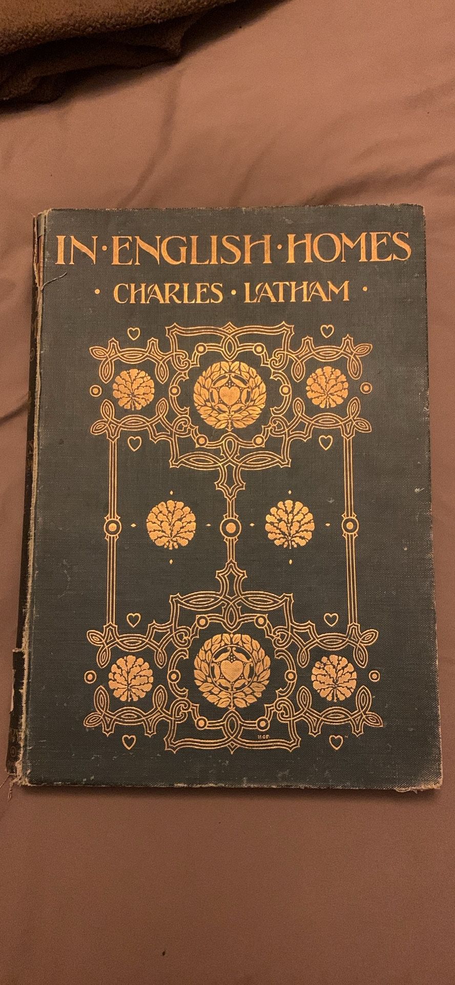 Antique 1904 Illustrated Book, Big And Heavy