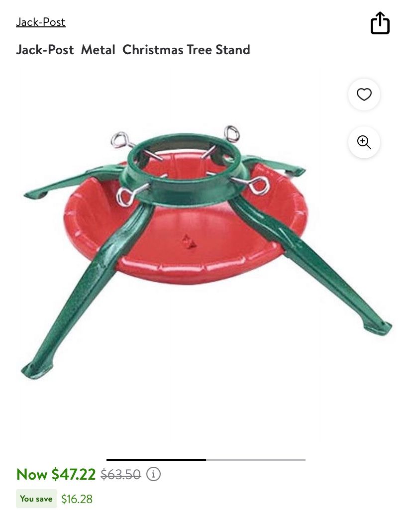 Traditional Metal Christmas Tree Stand