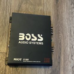 Boss Audio Amplifier