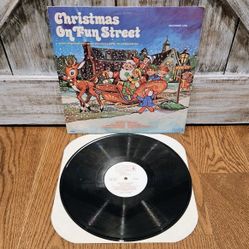 The Fun Street Gang "Christmas on Fun Street" 1979 Vinyl Album!