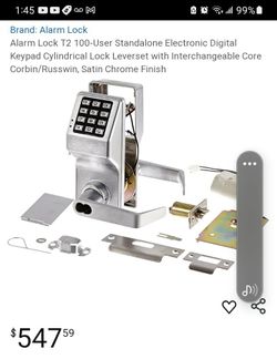 Alarm Lock Door Lock 