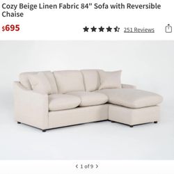 Living spaces Cozy Chase Couch 