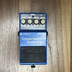 Boss Cs-3 Compressor Guitar Effects Pedal