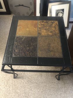 Two end tables and one coffee table $150