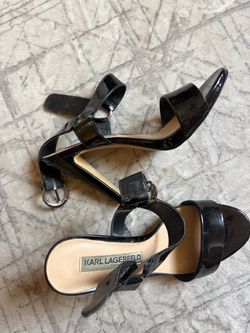 Karl Lagerfeld Black heels
