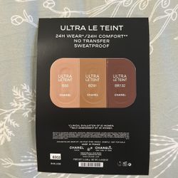 Chanel Foundation Sampler