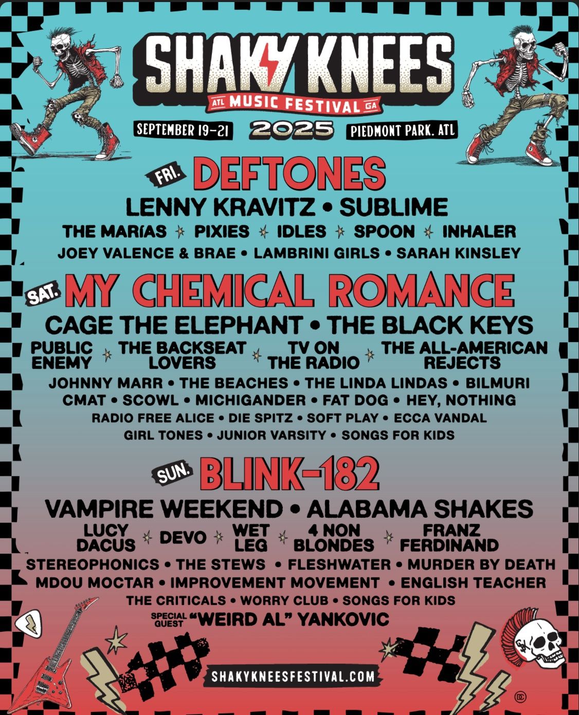 Shaky Knees Festival Tickets