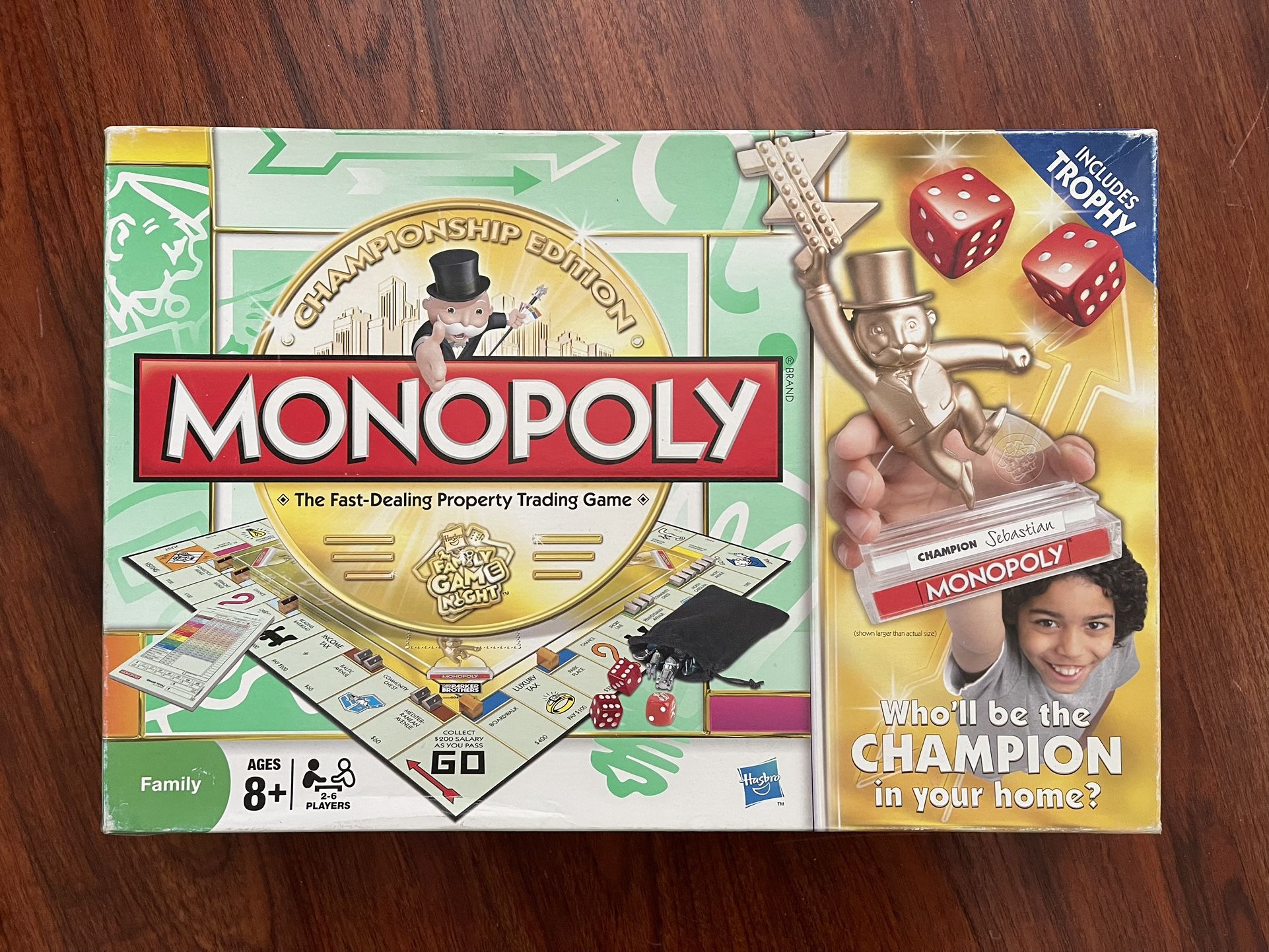 Monopoly Championship Edition With All Pieces