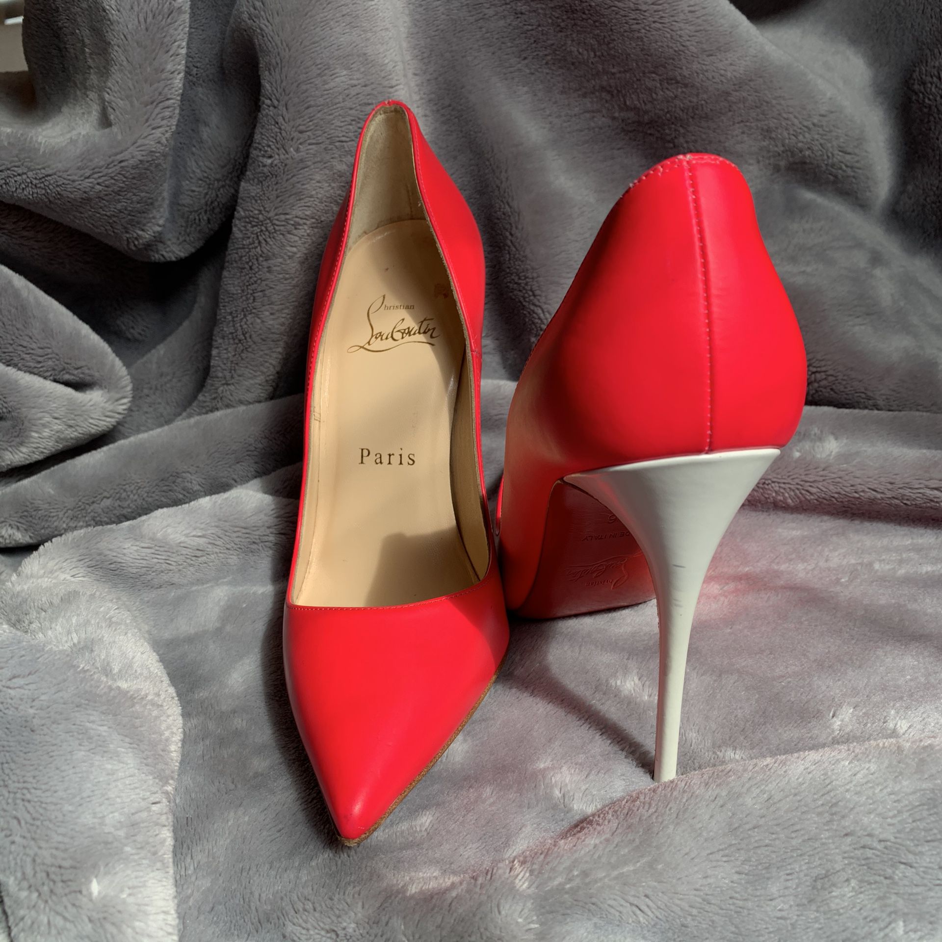 Christian Louboutin Red Bottoms (HOT PINK)
