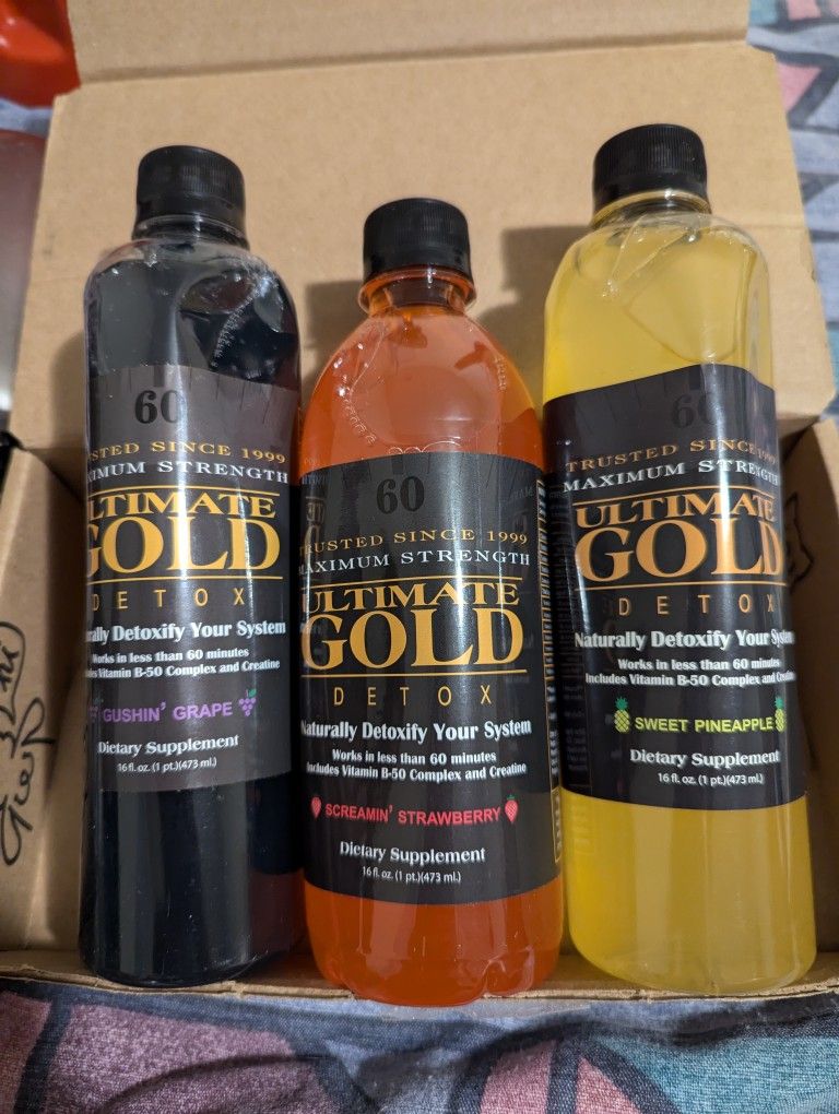 Ultimate Gold Detox Drink