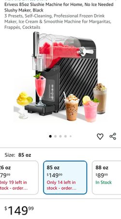 Erivess 85oz Slushie Machine Black