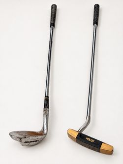 Vintage Maltby & Acushnet Putters — 2 Club Bundle