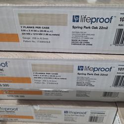 Luxury Vinyl Planking LVP - Spring Park Oak 22mil