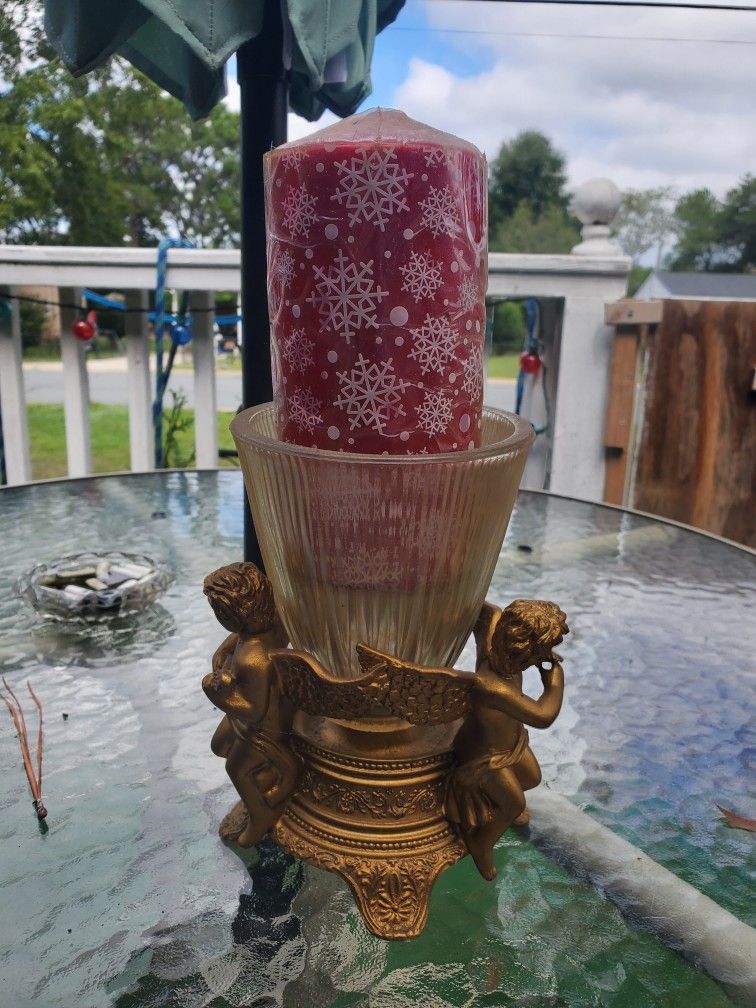 Selling Candle Holder With Angel