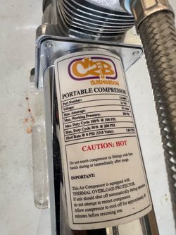 PORTABLE COMPRESSOR