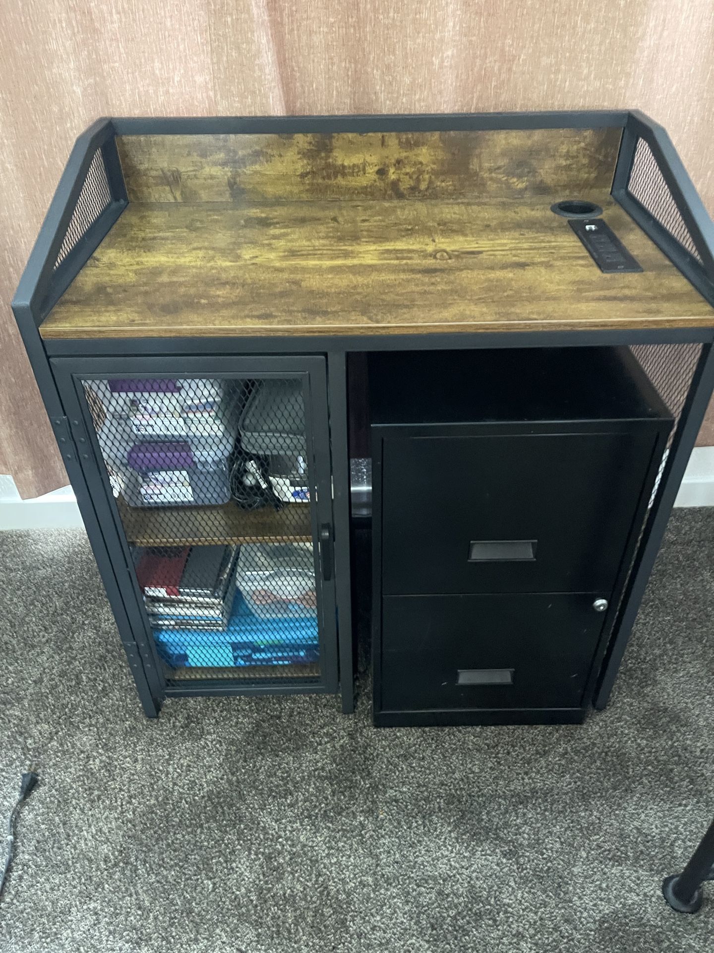 PRINTER STAND RUSTIC 