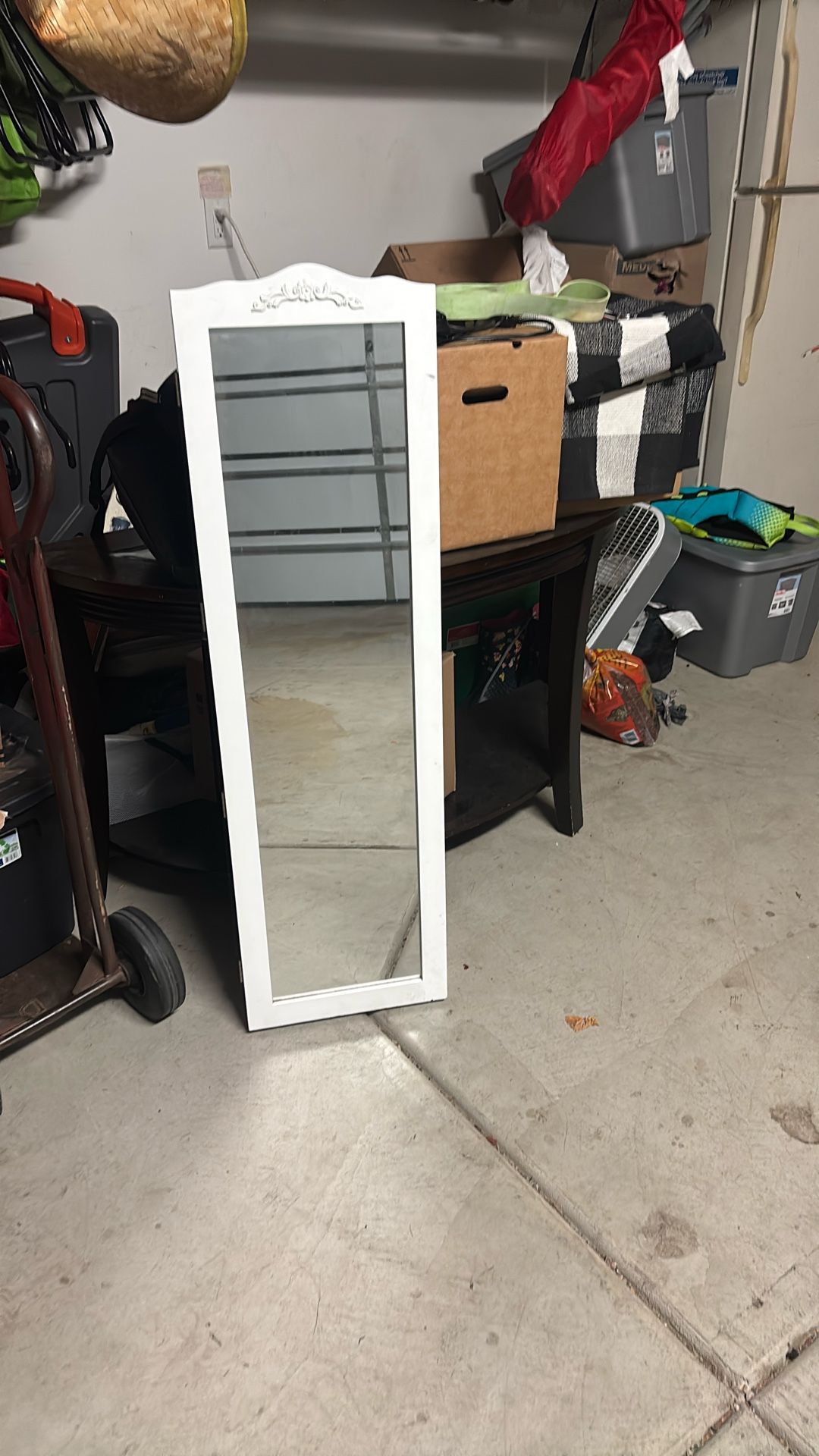 Mirrored Jewelry Cabinet
