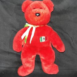 TY Beanie Baby Osito Mexico Bear