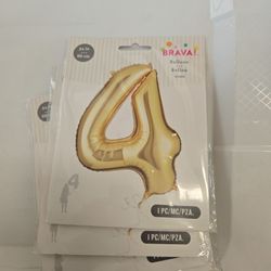 Number 4 Ballon