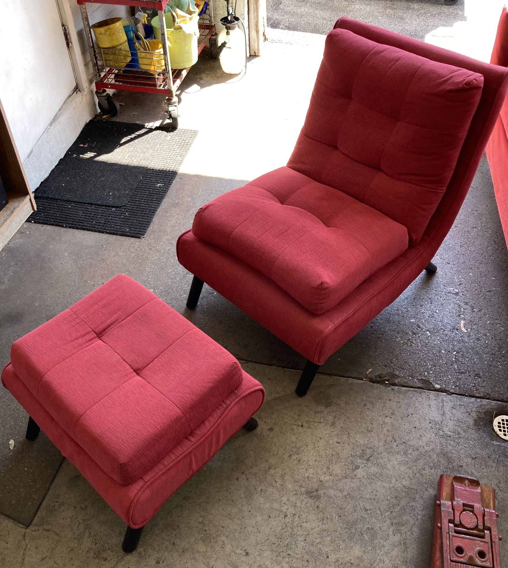 Sofa Chair With Footrest
