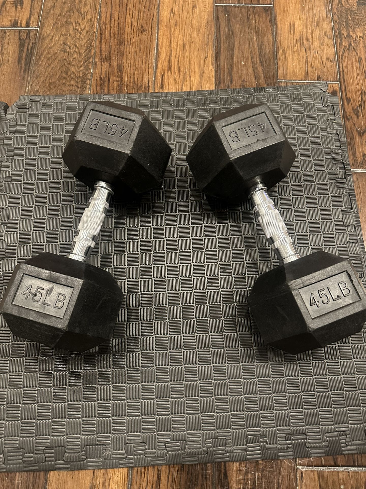 Pair of Dumbbells - 50 Lbs  