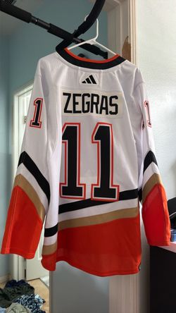 Trevor Zegras Anaheim Ducks Adidas Reverse Retro Jersey