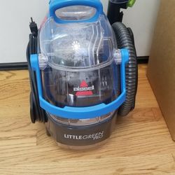 NEW cond BISSEL SHAMPOO CLEANING CARPET SOLUTION SYSTEM WITH ACCESSORIES  , AMAZING SUCTION  , WORKS EXCELLENT  , IN THE BOX  , 