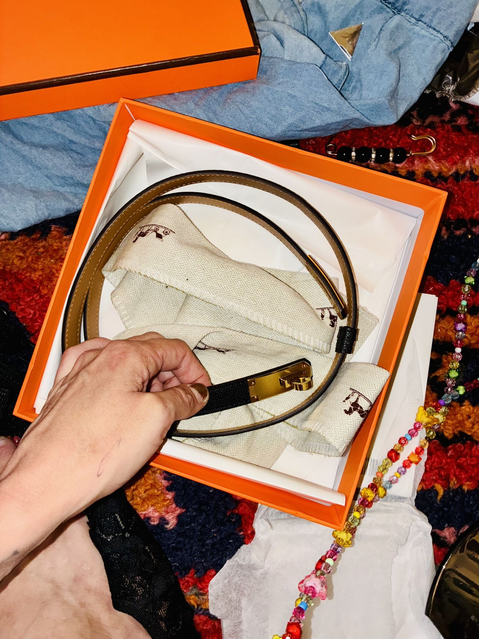 Hermes Kelly 18 Belt