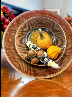 Handmade glass chargers and more!