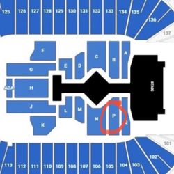 4 Floor Tickets in THE. BEST. SECTION!!