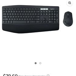 Logitech Performance Wireless Combo