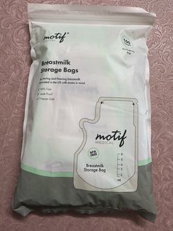 Motif Medical Breastmilk Storage Bags 100 Count