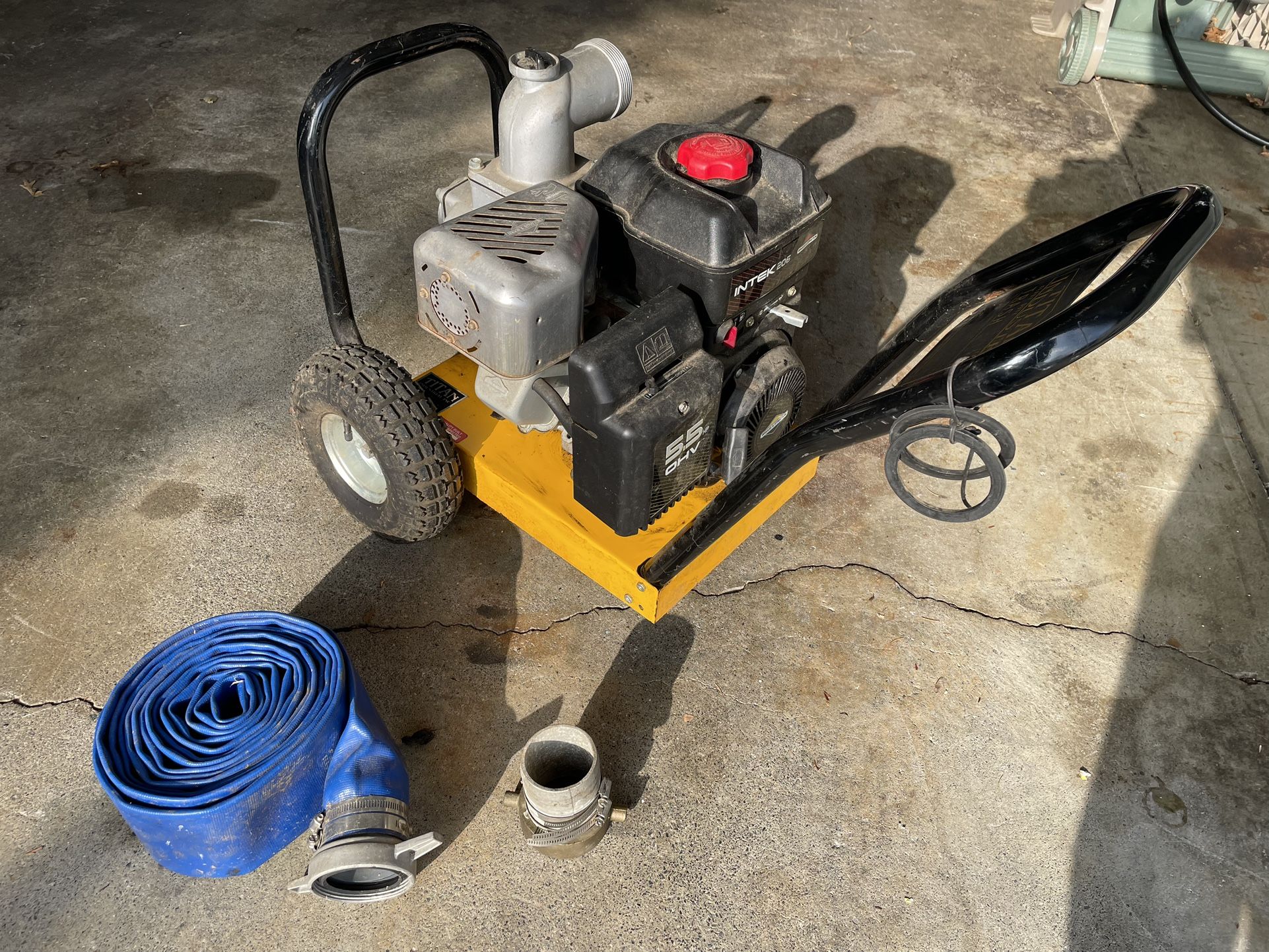 Titan Trash Pump With 25’ Discharge Hose