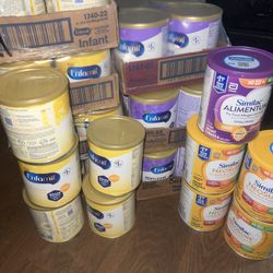 Enfamil & similac MUST TAKE ALL! 