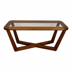 Vintage MCM Lou Hodges style sculptural console table