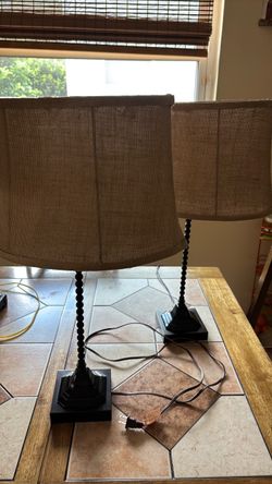 Lamps set of 2