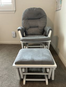 Nursery Gliding Chair With Ottoman $100