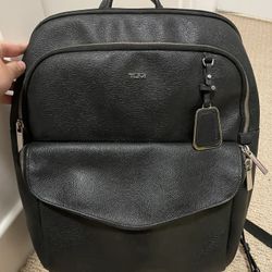 Tumi Leather Backpack