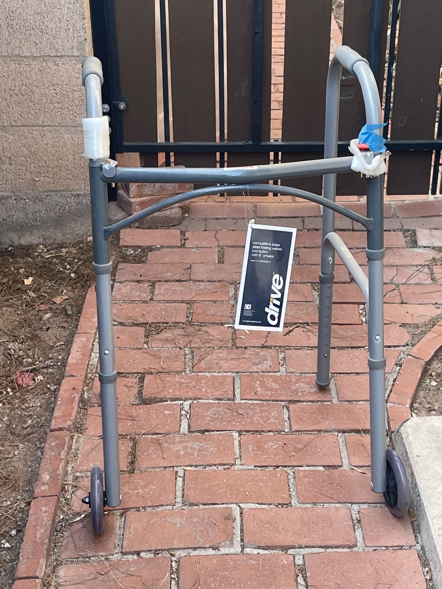 Wheeled walker