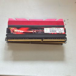 4 Trident X Series DDR3 8GB Ram Sticks
